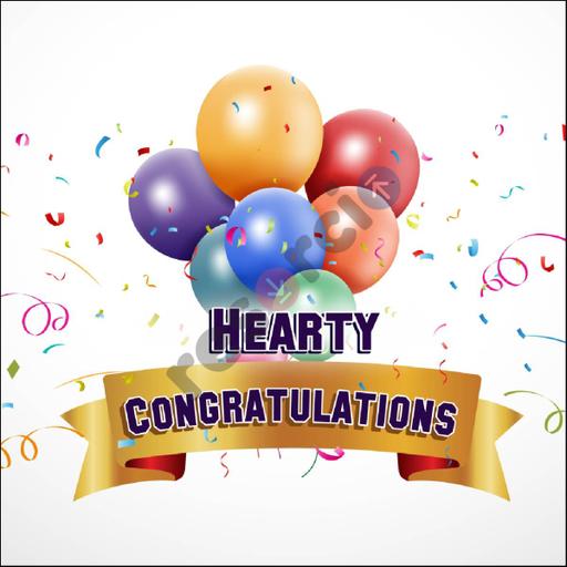 Hearty Congratulations Template 53 