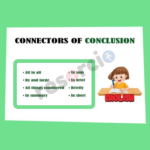 Connectors of Conclusion Template 02